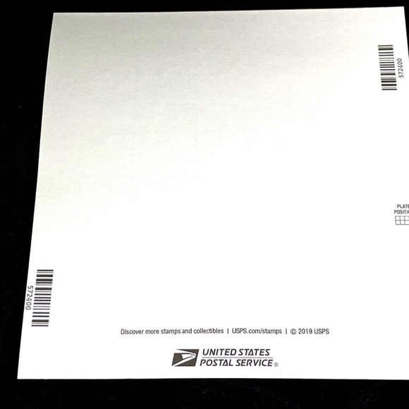 2019 USA Heart  USPS Sheet of 20 - Uncirculated - Picture 2 of 3